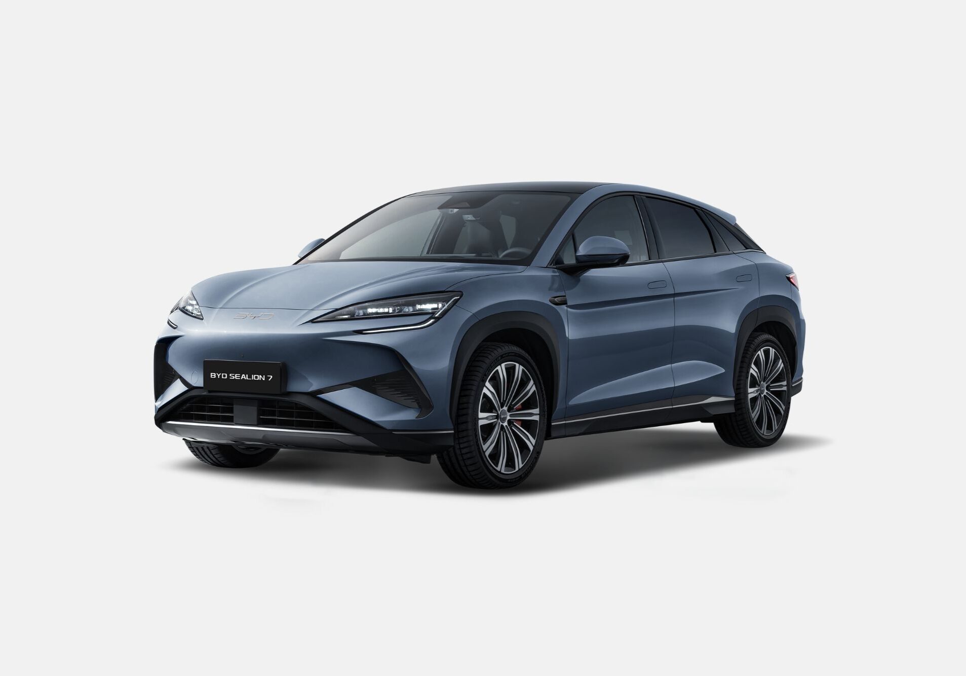 BYD Sealion 7 SUV sett fra siden – tilgjengelig hos Sannan Bil